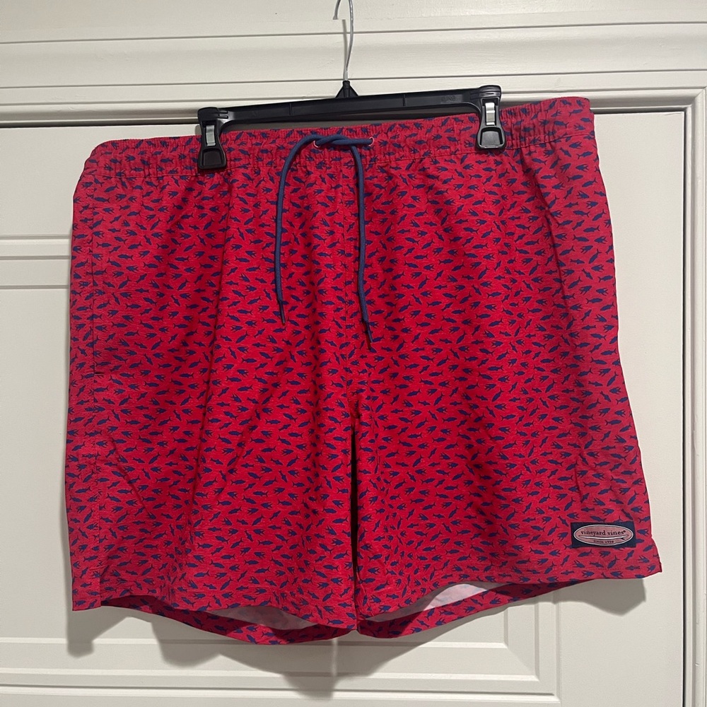 Vineyard Vines Men’s Microfish Chappy Trunk 7” size XL Swimwear